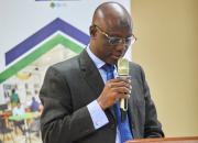 Ziblim Alhassan, Executive Director of the GhLA, speaking at the Stakeholders’ Forum in Accra, Ghana. Photo: GhLA.